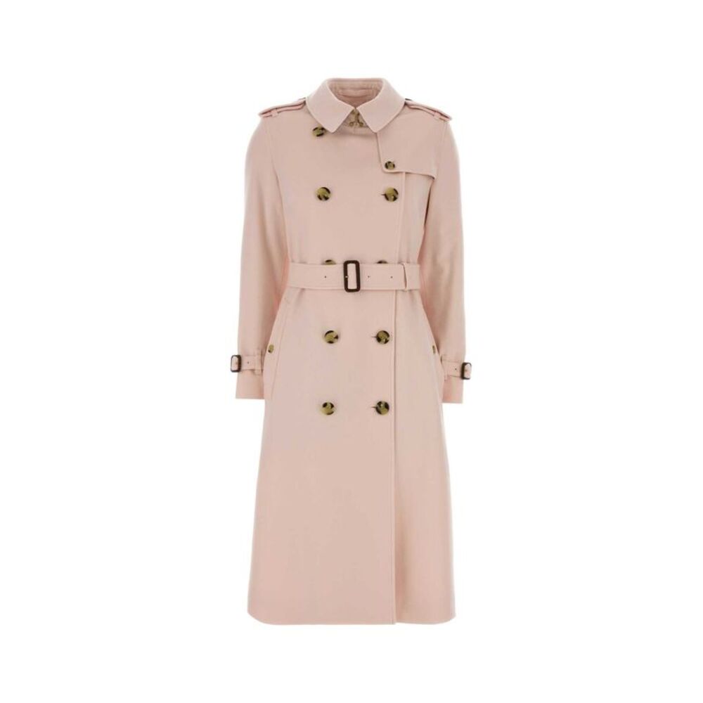 Burberry Women Pastel Pink Cashmere Coat